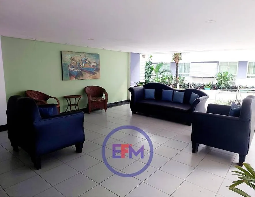 Flat Pontanegra Beach-Efm413 Natal Apartment